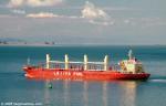 ID 1793 DURBAN BULKER (2005/19889grt/IMO 9300219. Renamed INTREPID JOANNE, BLUE ALEXANDRA) sailing from Auckland, NZ.